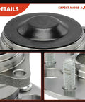 Close-up of Beefed-Up Rear Wheel Bearing And Hub Assembly Pair For Toyota RAV4 1996 2003 5-Lug Non ABS FWD Only Direct Fit