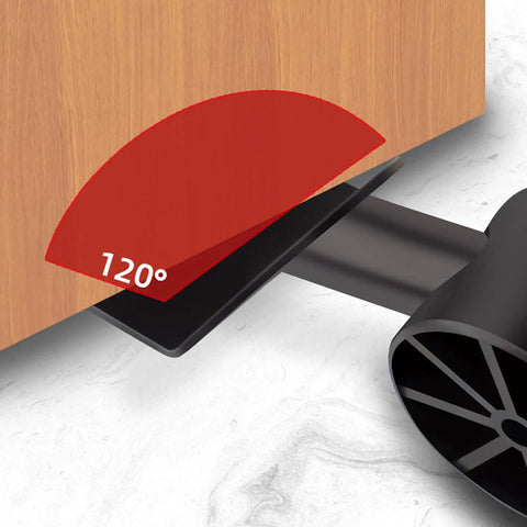 Heavy Duty Furniture Movers With Wheels And Lifter Kit showing a lifter at 120-degree angle under furniture