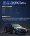 Mazda compatible models listing and reference numbers for Full Set Of 4 Ignition Coils And 4 Iridium Spark Plugs 2006-2013.