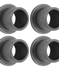Four Pack Heavy Duty Flanged Bushing Fits Caster Yoke Steering Shaft For Scag Mag 61 72 STH 13 18 20 Sulky Tri Wheel Mower Rig, durable flanged bushings.