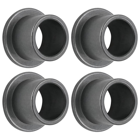 Four Pack Heavy Duty Flanged Bushing Fits Caster Yoke Steering Shaft For Scag Mag 61 72 STH 13 18 20 Sulky Tri Wheel Mower Rig, durable flanged bushings.
