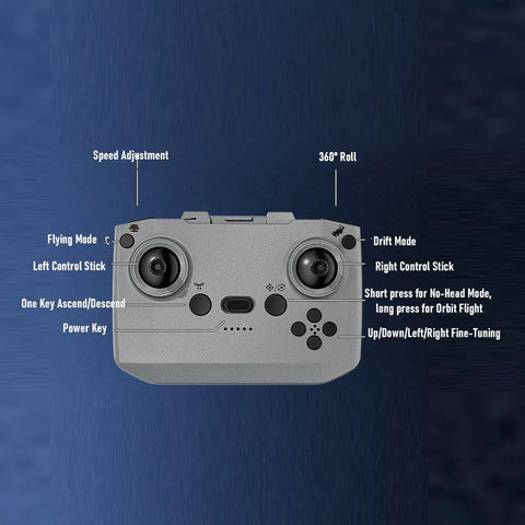 Remote control for 2 In 1 Flying Car Stunt Drone For Outdoors And Indoors With Dual Land And Air Modes RC Quadcopter Toy