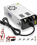 Beefy 110V To 12V DC Power Converter For Diesel Heaters Up To 600W 50A Peak Adjustable Output AC To DC Power Supply with accessories