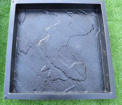 4 Piece Concrete Paving Molds Set For Garden Path And Patio Stones, ABS Plastic Casting Molds For DIY Stone Walkways, Each Mold