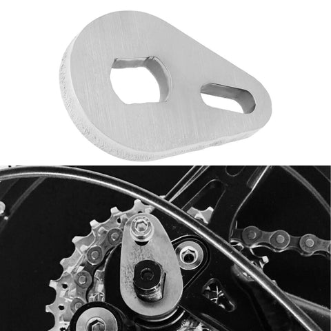 Two 14x10mm Torque Arms With 6mm Thick Stainless Steel Screws And Washers Included For E Bike Hub Motors Built For Beefy 1000W 2000W And Some 3000W Units Compatible With Carrera Boardman Voodoo installed on e-bike hub motor axle