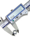 Digital Caliper For Fasteners 0 To 8 Inches 200 mm With Inch Metric And Fraction Readouts IP54 Protection Case Included Battery