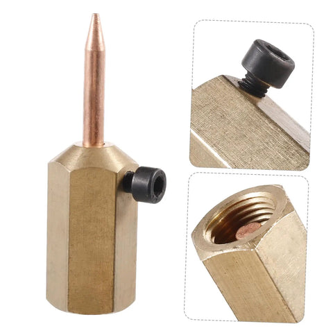 Auto Dent Repair Welding Hammer Kit With Precision Iron Needle and High Strength Magnets close-up view