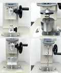 Digital Tensile Tester With Hand Crank Vertical Bench, 10 To 2000N Load Range, 5 Probes And 2 Clamps, 270mm Stroke, Ideal For Material Pull And Compression Tests On Ropes, Wires, Springs, Fishing Lines And More, testing spring and cord setups