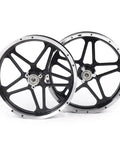 2.50-10 Front And Rear Tire Rim Hub Wheel Assembly For 49cc 50cc Scooters And E Bikes Aluminum Alloy Construction Lightweight Yet Tough