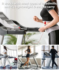 Person jogging on treadmill with Treadmill Safety Key With Magnet Lock Replacement Kit attached, showing emergency stop feature.