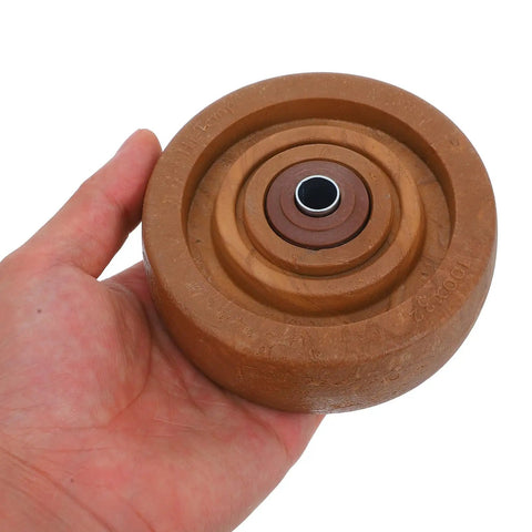 Heavy Duty 4 Inch Nylon Caster Wheel Replacement For Oven Rack And Freezer Cart, High Temperature Roller With Precision Bearing, Rock Solid Build, And Buttery Smooth Glide
