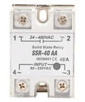 Solid State Relay Module For Industrial Control Panels And HVAC With Pro Grade Zero Cross AC To AC Switching Technology 40A 90 250 VAC Input And 24 480 VAC Output For Smooth Motor And Heater Switching