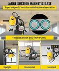 Badass Portable Magnetic Core Drill Powered By A Beast Mode 750W Copper Motor And Rock Hard 8500 Newtons Hold for secure steel drilling.