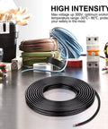 12 Gauge Flexible Stranded Tinned Copper Wire 30 Feet For Auto Marine And Home DIY Projects Low Voltage 12V Cable on table