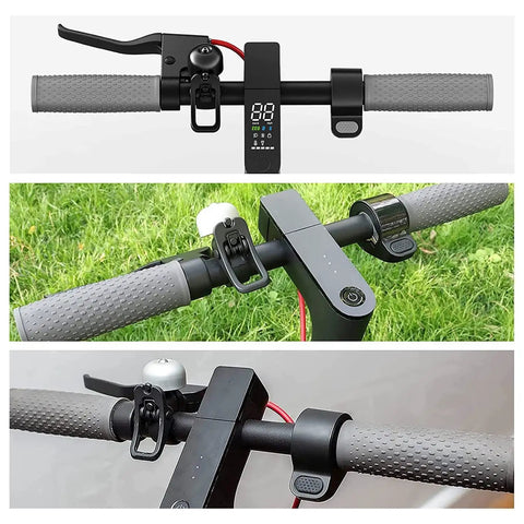 Throttle Accelerator Replacement Part With Male Connector For Xiaomi M365 Pro 1S Electric Scooter Black Durable ABS And PC Construction High Wear Resistance Precise Speed Control Easy Install Ideal OEM Upgrade shown on handlebars
