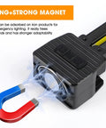 On The Go Magnetic LED Gym Light For Posing And Camping, base with strong magnet and USB port