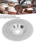 Ycauty 5 Pack Of 4 Inch Diamond Abrasive Discs For Premium Polishing And Deburring On Metal Wood Plastic With Tough Bowl Grinding Wheels That Last, 1000 grit diamond grinding disc with smooth silver finish.