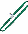 Endless Green Polyester Lifting Round Sling With Dual Cover 6 Foot Length Heavy Duty Rigging For Lifting Moving And Towing Hoisting Made In USA