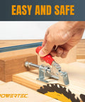Person using Dope Six Pack Toggle Clamp Set With 300 Lb Holding Capacity, 302F Quick Release Push Pull Clamp for woodworking