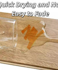 Wood Repair Wax Sticks For Scratches And Dents In Furniture Floors Cabinets And Doors Seamless Color Match Easy Filling Cracks And Nail Hole Repair 5 Pack showing glass spill