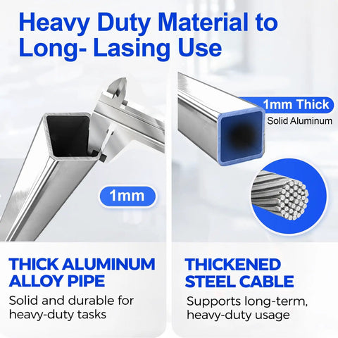 2 Pack 32 Inch Grabber Reacher Tool for Seniors Foldable Pickup Grabber With Magnet and Wide Claw, Heavy Duty Upper Body Helper, Great for Post Surgery Recovery and Safe Trash and Item Pickup