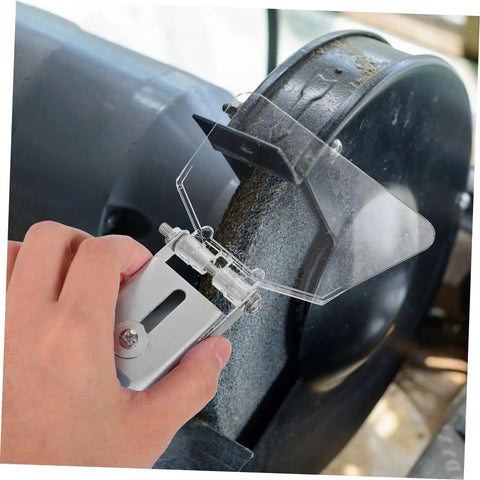 Eye Shield Dust Guard Attachment For Safety Guards, Clear Panel Shield Accessory To Protect Eyes From Sparks And Debris During Grinding, Durable 6.69 By 5.31 By 0.70 Inch Size, Workshop Safety Gear
