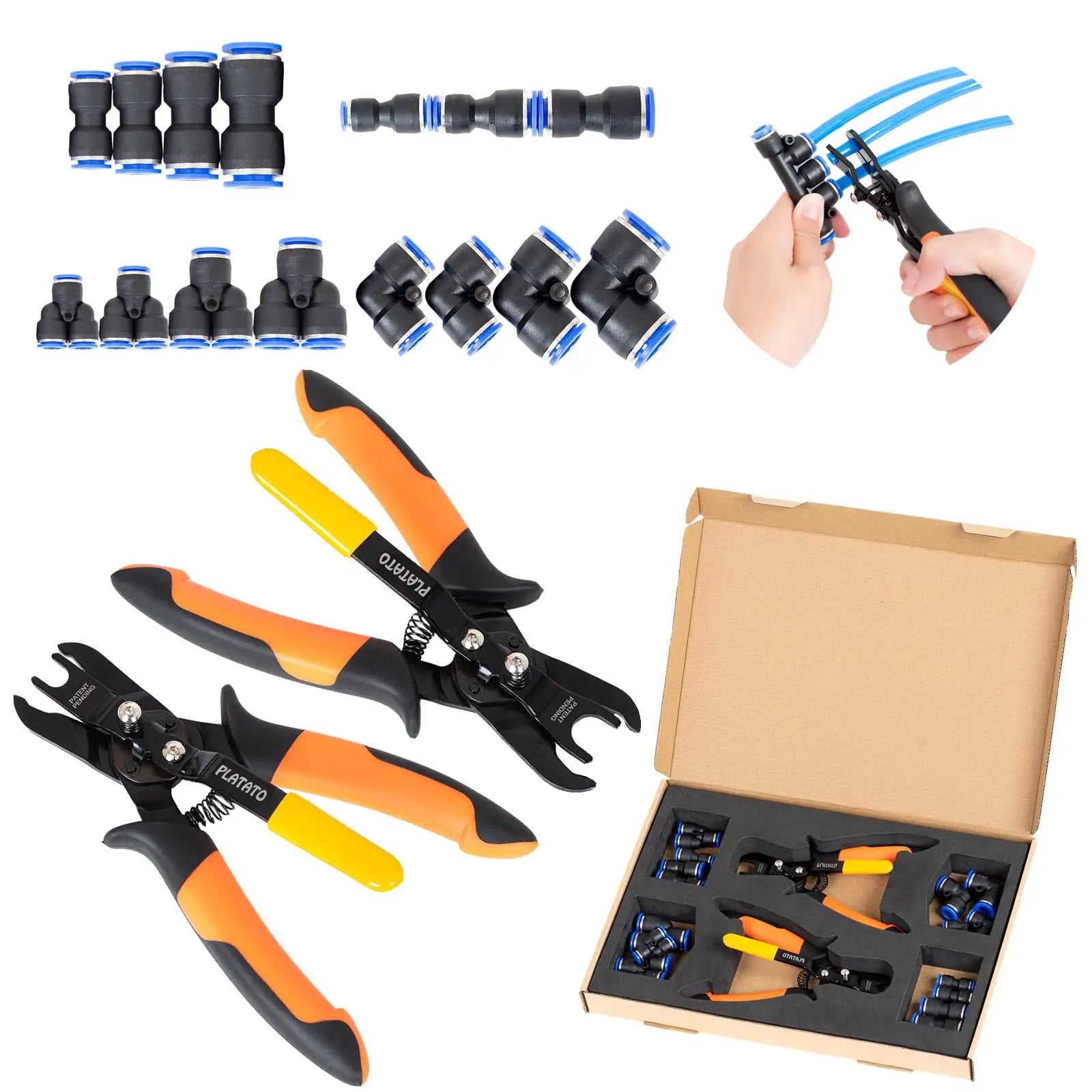Push To Connect Air Line Disconnect Tool Kit
