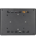 Straight Up Kickin Barebone Mini Pc Board Dropped With An Intel Core I7 8265U Mobile Chipset Paired Beside Quad I226 V 2.5Gb Ethernet Lanes Tailored For Dope Home Network Setups Or Legit Firewalls Ships Total Bare Metal Ready, rear view showing ventilation and mounting holes.