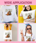 Dope Antiwar DTF Transfers Set For DIY Tees Six Pack Monkey Punchs Antiwar Collection on shirt, pillow, tote, and tee