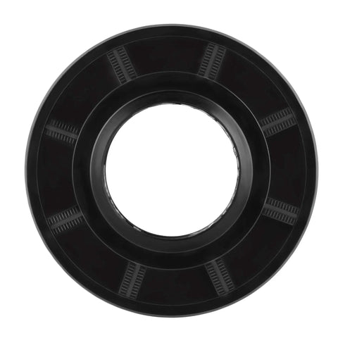 Top Shelf Washer Tub Bearing And Seal Kit Replacement For DC97 12957A Models black circular part designed for washer noise reduction.