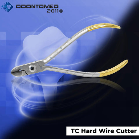 Orthodontic Hard Wire Cutter Pliers With Tungsten Carbide Tips, Stainless Steel Dental Instrument for Cutting Hard Wires