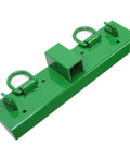 Green steel Tractor Grab Hooks 4.96 Inch Wide By 21.93 Inch Long Bolt On For John Deere Tractors 2 Inch Receiver