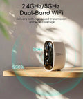 4MP Wireless Outdoor Security Camera Solar Powered No Subscription PIR Detection 2.5K Color Night Vision Wide Area Coverage