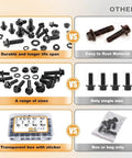 252 Piece M6 M8 Grade Ten Point Nine Hex Flange Head Bolts Nuts Flat Washers Lock Washers set comparison