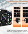 Dope High Voltage DC Power Supply 0 To 400 Volts And 0 To 1 Amp Bench Lab Regulated Power Source With Memory M1 M2 M3 M4