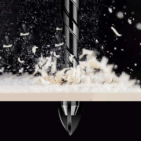 Five Eighth Inch Masonry Drill Bit Set For Tile Brick Glass Plastic And Wood With Cross Tungsten Carbide Tip drilling through wood