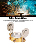 22-45mm Plasma Cutter Roller Guide Wheel Spacer Circle Compass Stand Off With Two Screw Positioning, adjustable height, brass plated