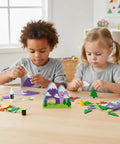 Children assembling Mountain Magnet Craft Kit Go Explore Adventure Awaits Makes 12 Rad Magnetic Wall Or Refrigerator Magnets.