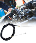 Heavy Duty Throttle Cable Replacement With Sleek Black Casing And Knockout Shaped Tips For Slick Accelerator Response and Rock Solid Control On Any Rig Using Part 786201 For Double End Wire Repairs, shown during installation.
