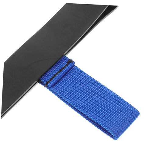 Scuba Tank Strap Harness For Easy Gear Attachment And Secure Tank Setup With A Modern Look, blue strap detail