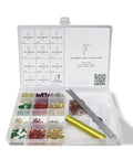 Pro Grade Rekey Kit With 50 Master Pins 50 Bottom Pins And 50 Top Pins And 50 Springs In Seal Tight Plastic Box