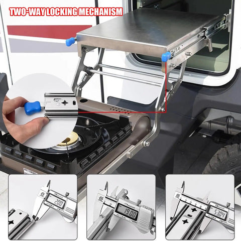 Beefy Drawer Slides With Lock And Soft Close Full Extension Ball Bearing Detachable Sides With Two-Way Locking Mechanism