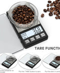 Portable Espresso Scale With Timer For Coffee On The Go, 1000G Capacity, 0.1g Increments, mini travel digital scale with coffee beans