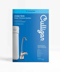 Under Sink Water Filtration System With Dedicated Chrome Faucet Four EZ Change Filters Premium Filter box image