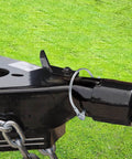 Beefy Workhorse 10 Pack Safety Coupler Pins And PTO Pins For Trailer Connectors And Farm Equipment on hitch setup