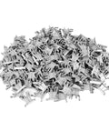 Universal 35mm Din Rail Terminal Marker Carrier Set Of 100 Pieces For Easy Wiring Labels, Tough PA66 Terminal Markers