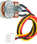 Three Pack 10K Ohm Linear Potentiometer Kit With WH148 3 Pin Variable Resistor, XH2.54 Connector Wires, 200Mm Lead