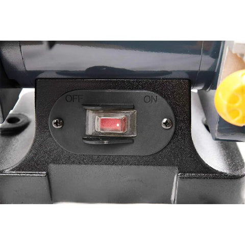 Power switch of Dual Function Belt And Disc Sander For Woodworking With 1 Inch By 30 Inch Belt 5 Inch Disc Two Tilt Tables