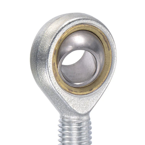 Beefy Spherical Rod End Bearing 14mm Bore M14x2.0 Right Hand Male Thread Connector Self Lubricated Heavy Duty Steel 2 Pack Go To Joint For Tough Loads And Misalignment Up To 14 Degrees close-up