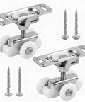 Sliding Door Rollers Replacement Kit For Three Quarter Inch Pocket Doors And Johnson Wheels, Top Hanger Rollers
